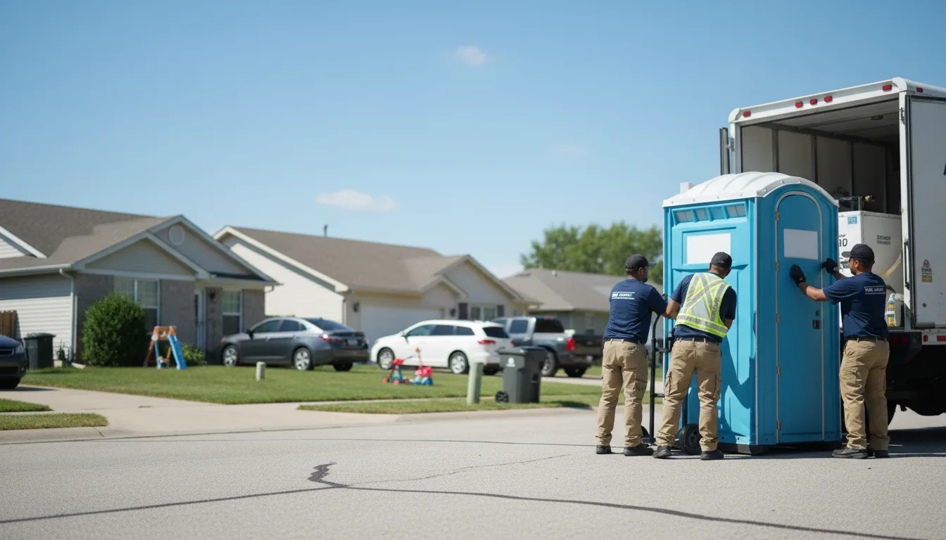 Standard Porta Potty Rentals in Bushnell, IL near me